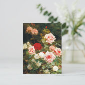 バラ園(1902年) ポストカード (スタンド正面)