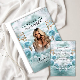 バラ園 – LIA004メモリアルカード&詩 招待状