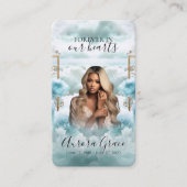 バラ園 – LIA004メモリアル祈りの言葉カード コーリングカード (正面)