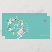 バラ土地贈与証 (正面/裏面)