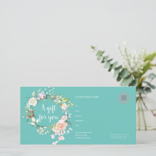 バラ土地贈与証 (スタンド正面)