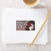 バラ妖精住所 シールギフトラベル ラベル (インサイチュ)