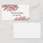 バラ宝石 名刺 (正面/裏面)