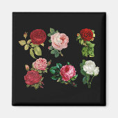 バラ宝磁石 マグネット (正面)