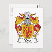 バラ家紋 ポストカード (正面/裏面)