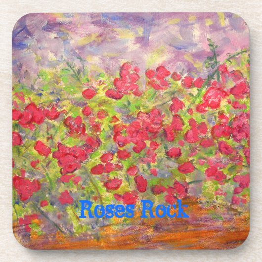 バラ岩 コースター (正面)