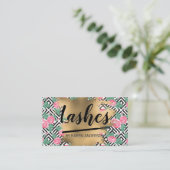 バラ幾何学的パターン |ゴールド・フォイル 予約カード (スタンド正面)