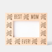 バラ彫刻母親用フレーム レーザー彫刻フレーム (正面)