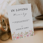 バラ愛する記憶のサイン、メモリアルのサイン、 招待状