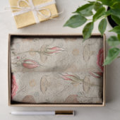 バラ愛好家のティッシュペーパー 薄葉紙 (ギフト)