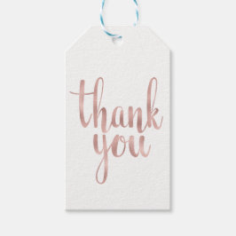 バラ感謝してい金ゴールドメッセージカード、ホイル、垂直 ギフトタグ