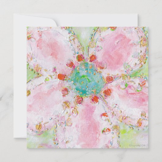 バラ招待状 招待状 (正面)