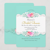 バラ招待状 招待状 (正面/裏面)