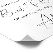 バラ救済-花嫁忙しアドレスのポスター ポスター (角)