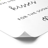 バラ数キスブライダルシャワーゲームポスター ポスター (角)