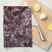 バラ曼荼羅 キッチンタオル (四つ折り)