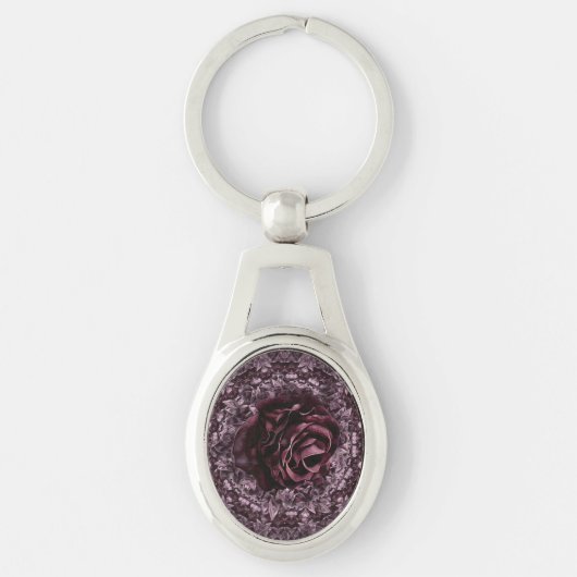 バラ曼荼羅 キーホルダー (正面)