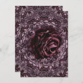 バラ曼荼羅 サンキューカード (正面/裏面)