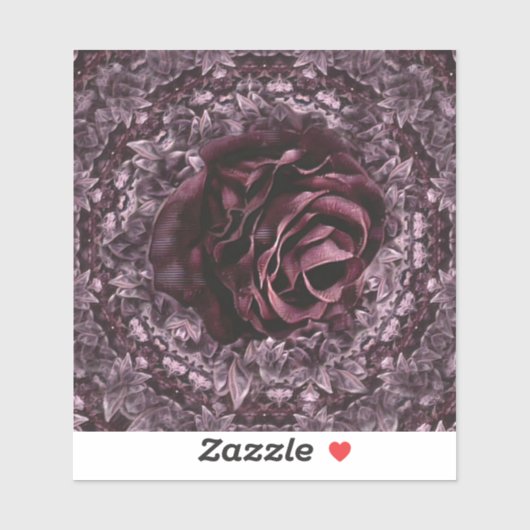 バラ曼荼羅 シール (シート)