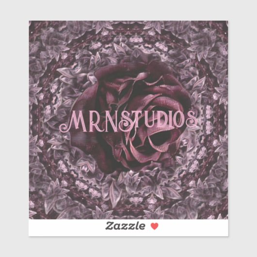 バラ曼荼羅 シール (シート)