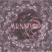 バラ曼荼羅 シール (正面)