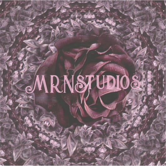 バラ曼荼羅 シール (正面)