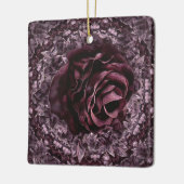 バラ曼荼羅 セラミックオーナメント (左)