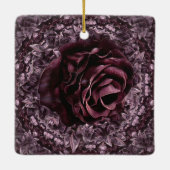 バラ曼荼羅 セラミックオーナメント (裏面)