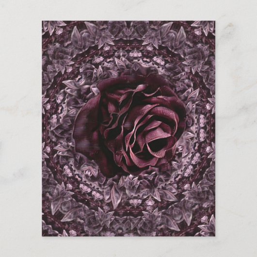 バラ曼荼羅 チラシ (裏面)