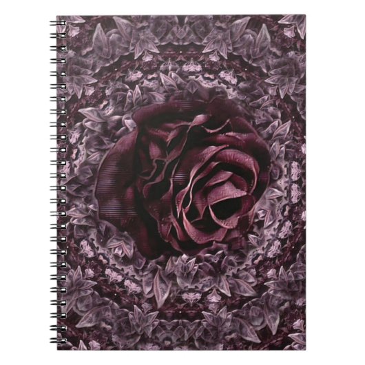 バラ曼荼羅 ノートブック (正面)