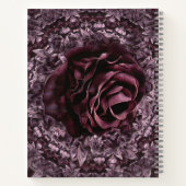 バラ曼荼羅 ノートブック (裏面)