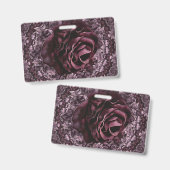 バラ曼荼羅 バッジ (正面＆裏面)