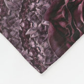 バラ曼荼羅 フリースブランケット (角)