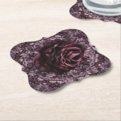 バラ曼荼羅 ペーパーコースター (アングル)