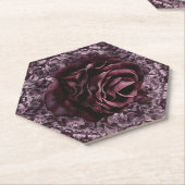 バラ曼荼羅 ペーパーコースター (アングル)