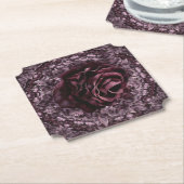 バラ曼荼羅 ペーパーコースター (アングル)