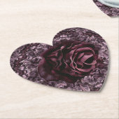 バラ曼荼羅 ペーパーコースター (アングル)
