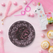 バラ曼荼羅 ペーパープレート (パーティー)