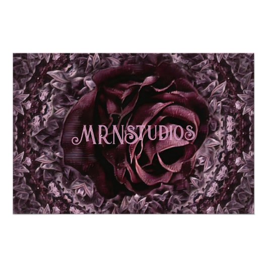 バラ曼荼羅 ポスター (正面)