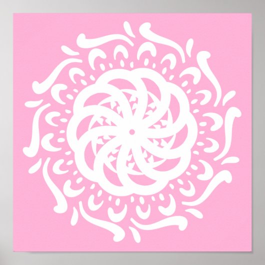 バラ曼荼羅 ポスター (正面)