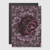 バラ曼荼羅 マグネット招待状 (正面/裏面)