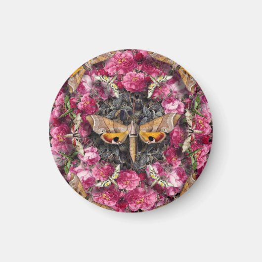 バラ曼荼羅 マグネット (正面)