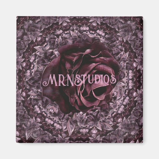 バラ曼荼羅 マグネット (正面)