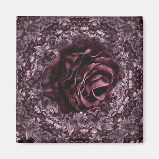 バラ曼荼羅 マグネット (正面)