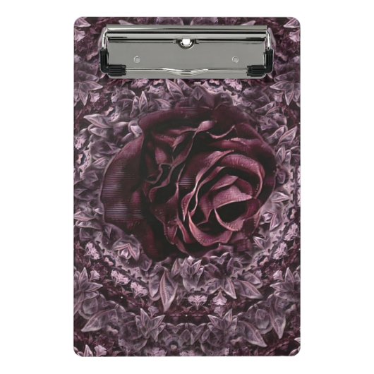 バラ曼荼羅 ミニクリップボード (正面)