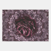 バラ曼荼羅 ラッピングペーパーシート (正面3)