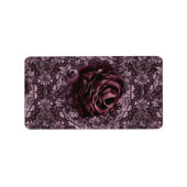 バラ曼荼羅 ラベル (正面)