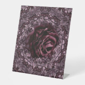 バラ曼荼羅 台座サイン (正面)