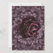 バラ曼荼羅 招待状 (裏面)