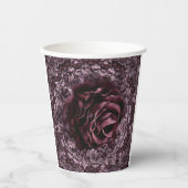 バラ曼荼羅 紙コップ (正面)